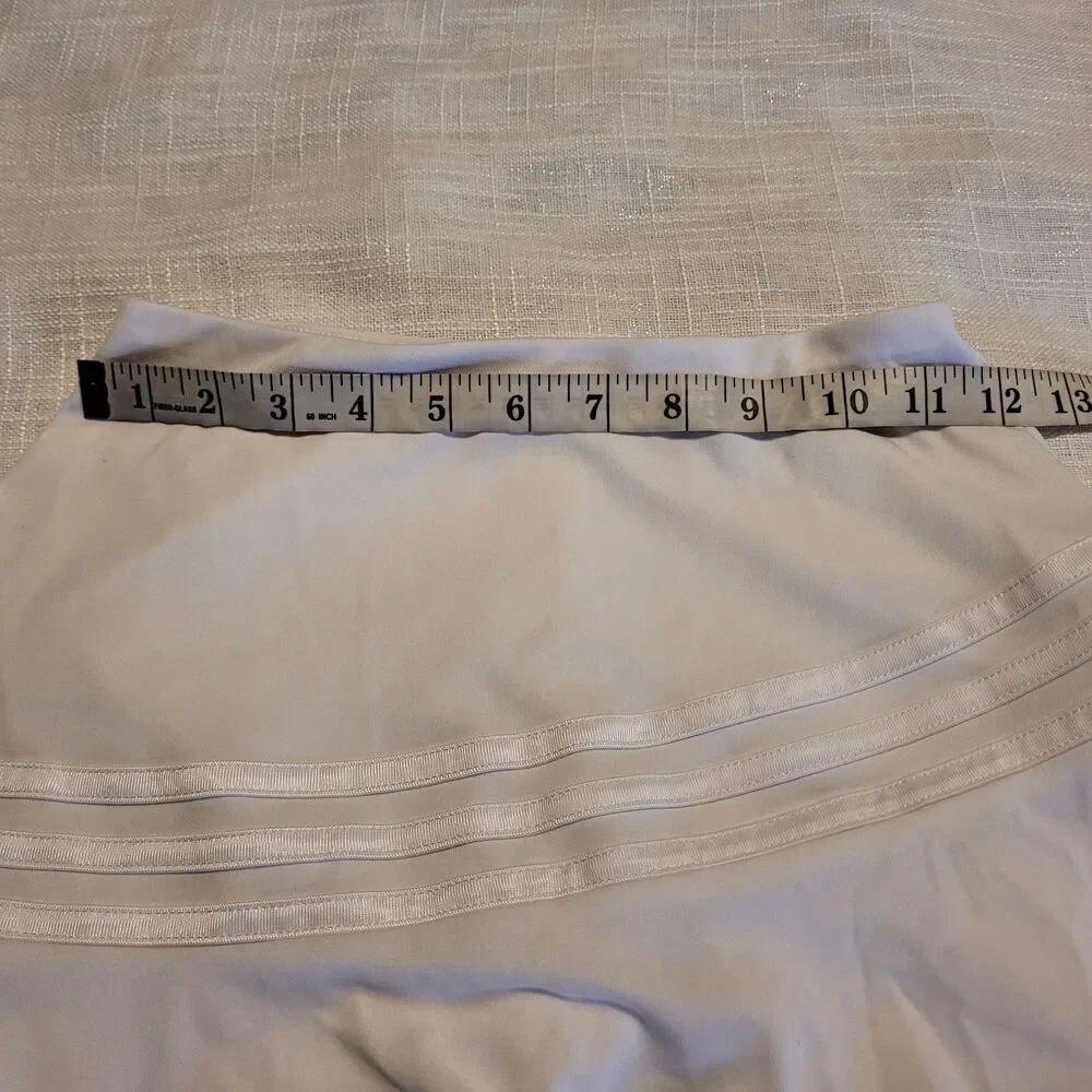 Adidas Girls Sport Skort Skirt Size Large (14) White
